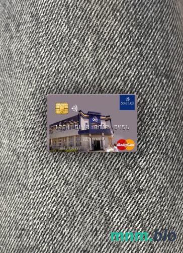 Somalia Amal bank wygląd zdjęcia mastercard skan PSD + zdjęcie